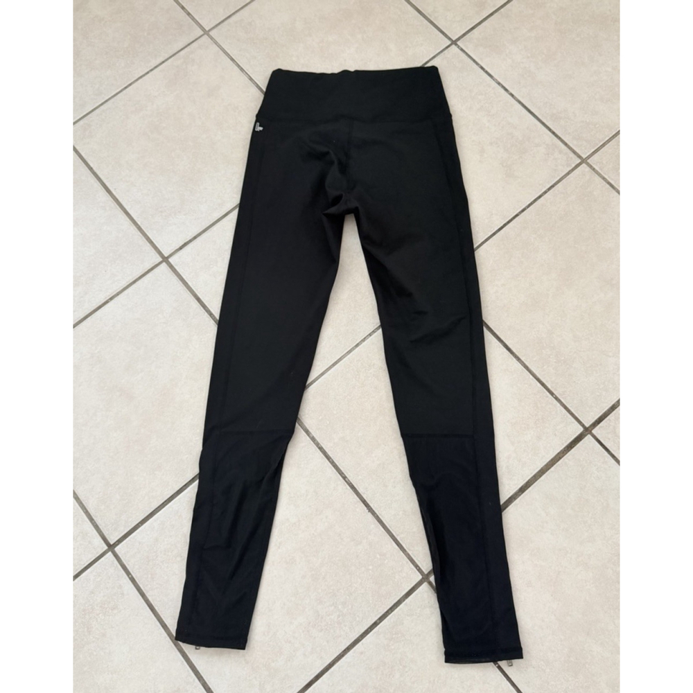 FABLETICS + DEMI LOVATO LEGGING 26” BLACK ZIP FRONT SIZE XS - Picture 6 of 8